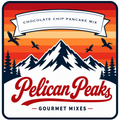 Pelican Peaks Chocolate Chip Pancake Mix front label